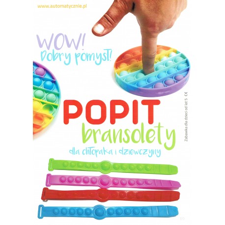 Popit bransoleta