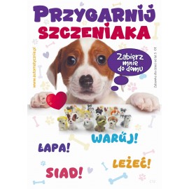 Przygarnij szczeniaka - kapsuła 50mm