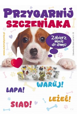 Przygarnij szczeniaka - kapsuła 50mm